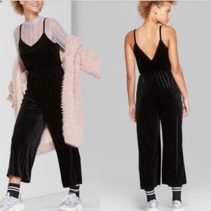 Wild Fable Velvet jumpsuit